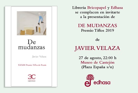 Presentación de "Mudanzas" de Javier Velaza en Navarra